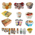 Bowl instant noodles bar shrinking packing machine.